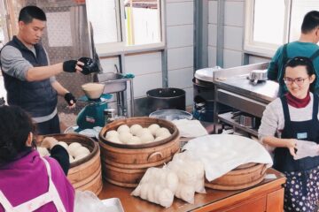 喜愛山城美好的移居者  一家三代做起燒餅生意